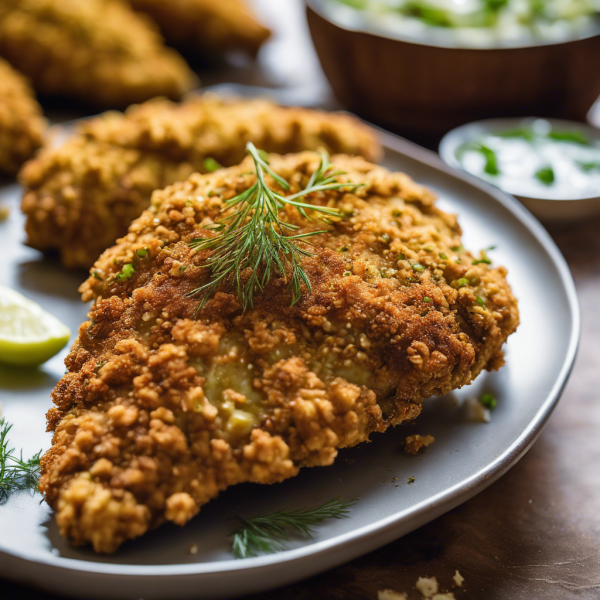 Crispy Pickle-Crusted Chicken