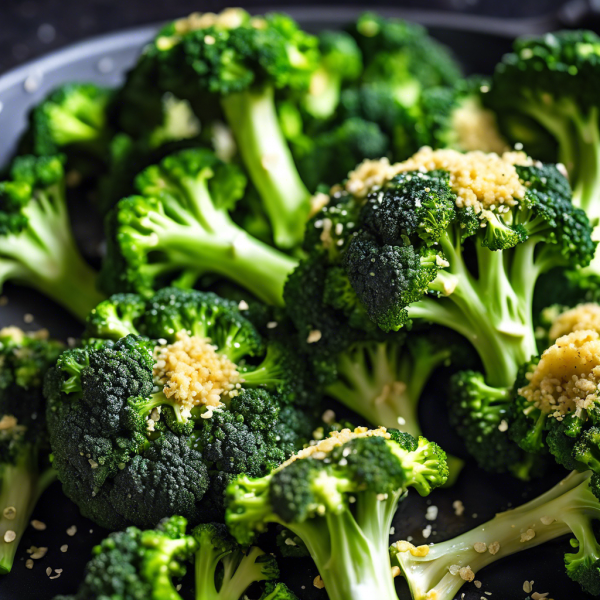 Garlic Parmesan Roasted Broccoli