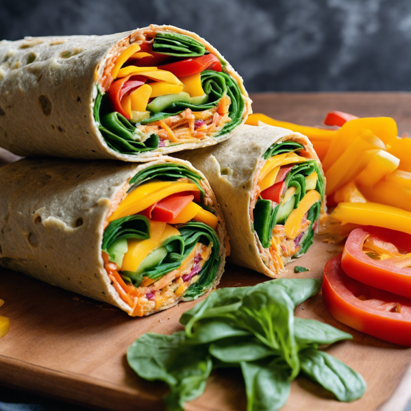 Rainbow Veggie Roll-Ups