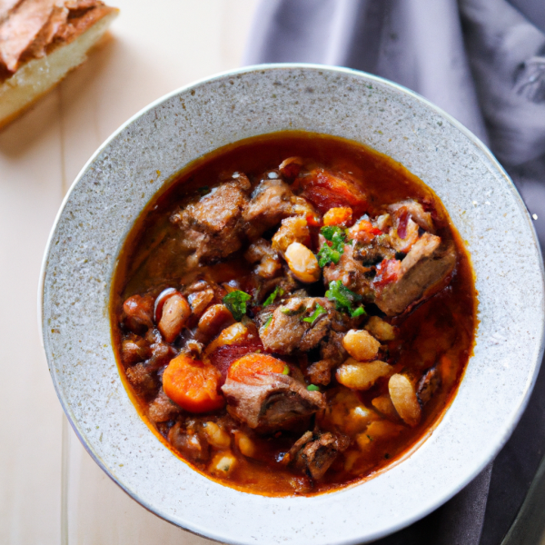 Beef and Beans Arab Stew Recipe | cookAIfood