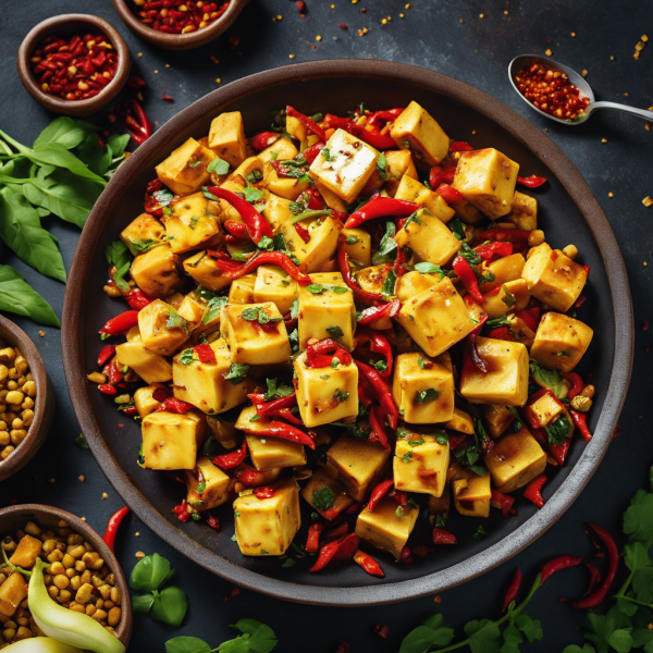 Paneer Soya Bean Stir-Fry