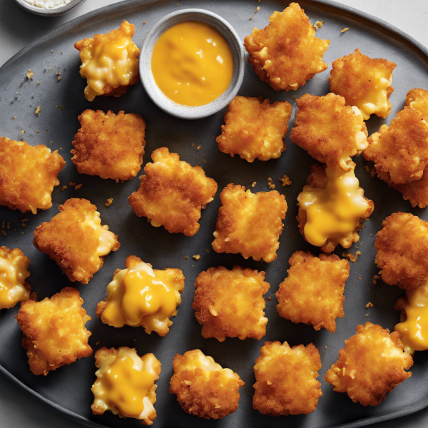 Crispy Fried Mac and Cheese Bites