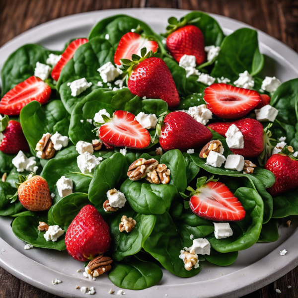 Strawberry Spinach Salad