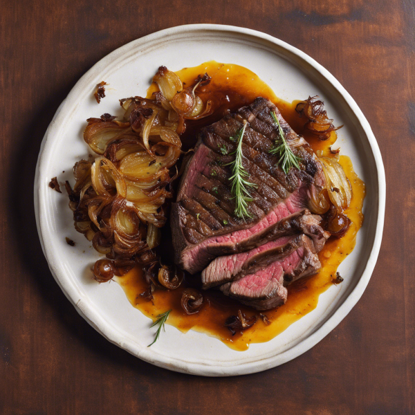 Caramelized Onion Steak