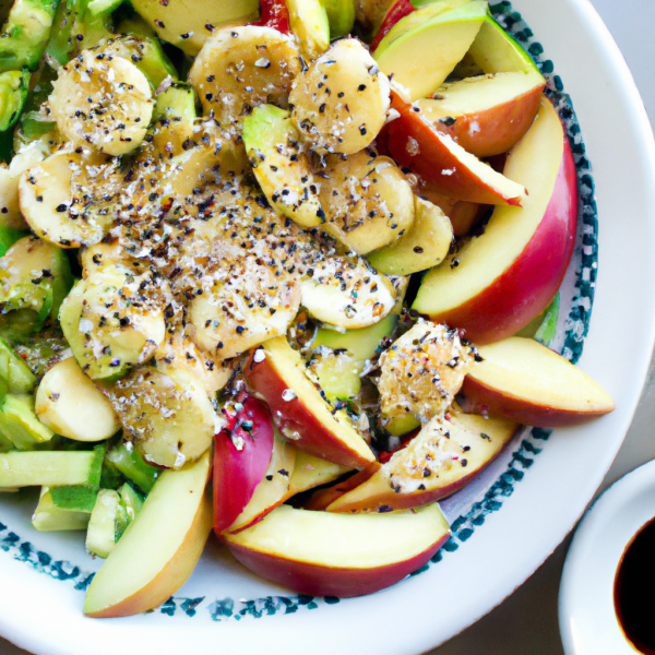 Japanese Avocado and Apple Salad