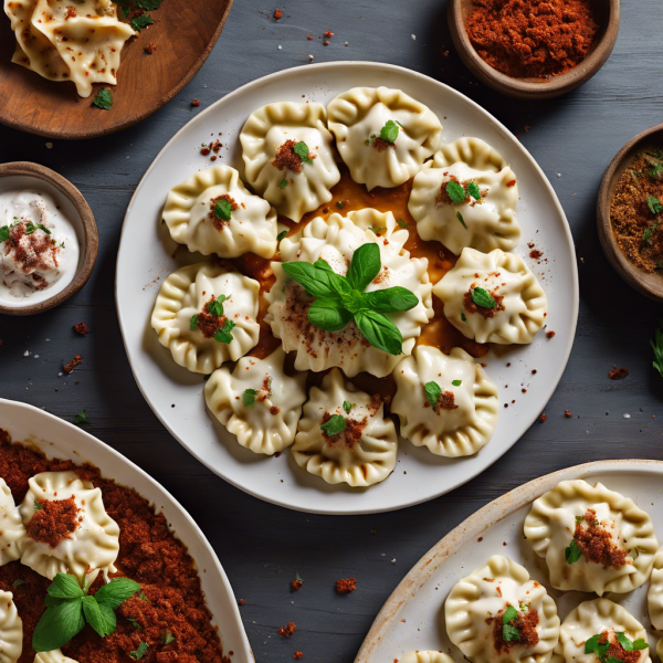 Turkish Manti (Dumplings)