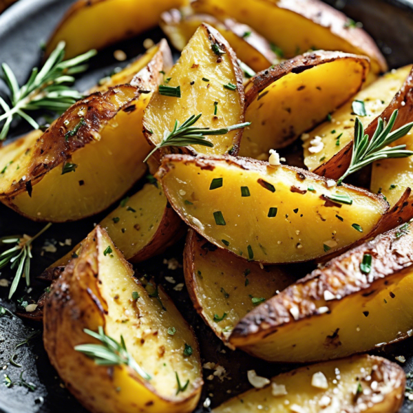 Garlic Herb Roasted Potatoes