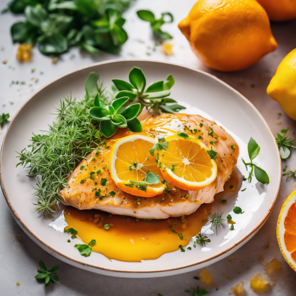 Citrus Glazed Orange Chicken