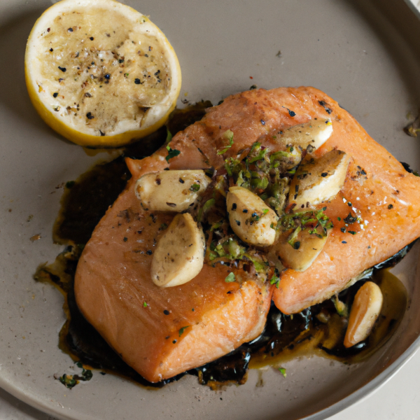 Garlic Herb Sautéed Salmon