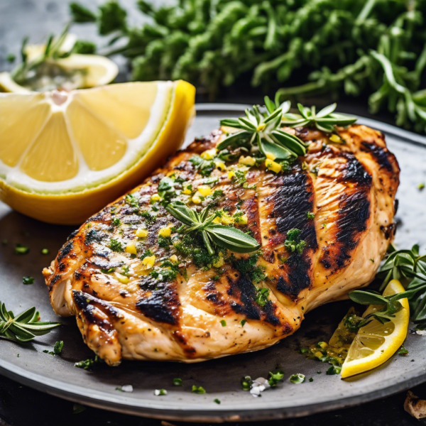 Lemon Herb Grilled Chicken Breast