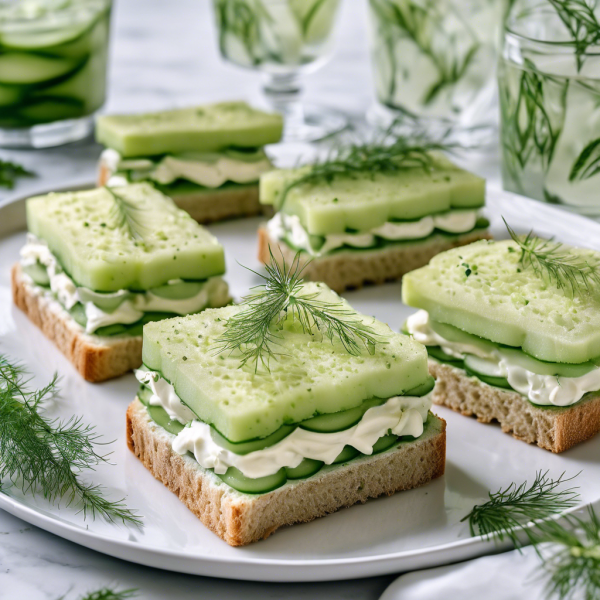 Cucumber Tea Sandwiches