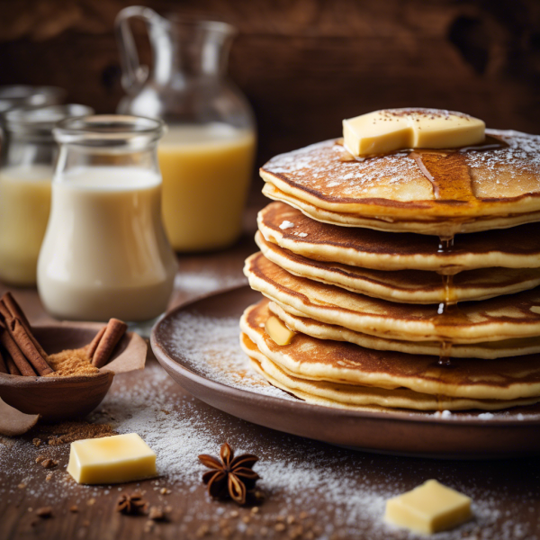 Cinnamon Milk Pancakes