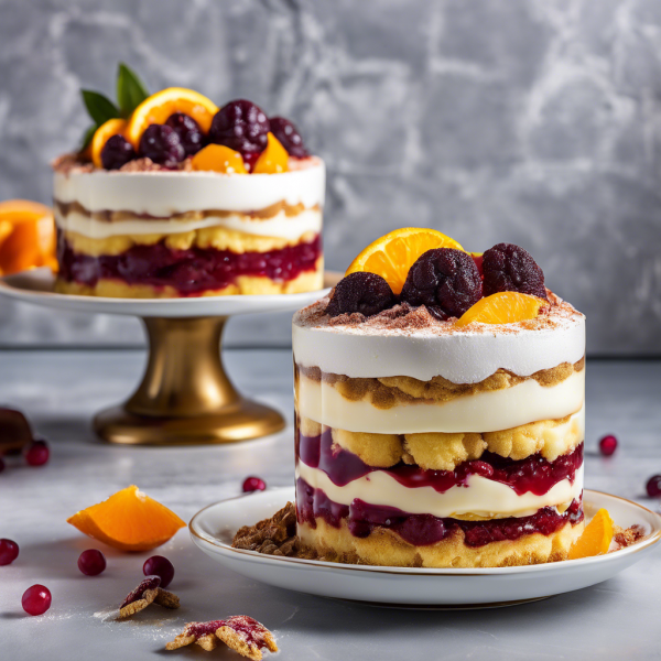 Citrus Berry Delight Tiramisu