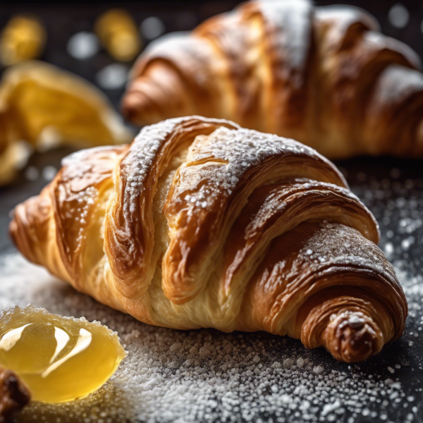 Buttery Sugar Croissant Delight