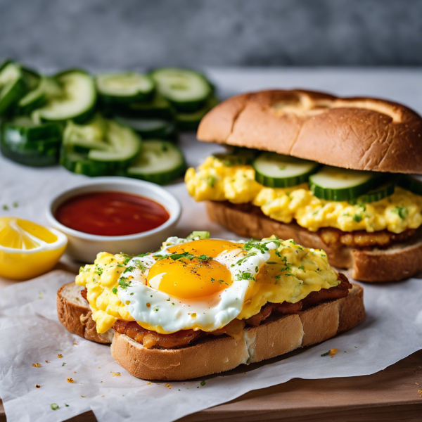 Crispy Potato and Egg Sandwich