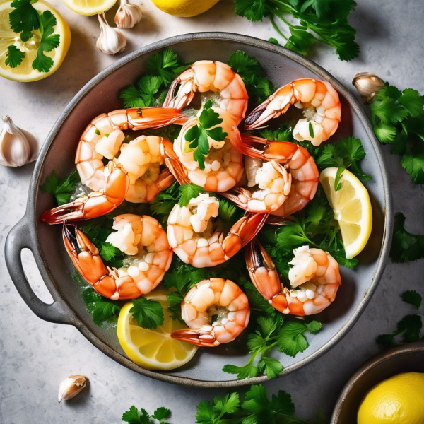 Sizzling Garlic Margarine Shrimp