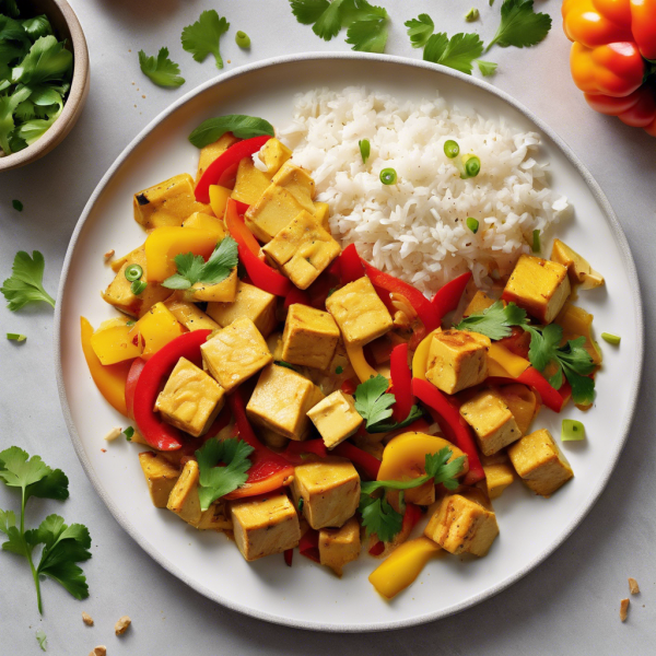 Coconut Curry Tofu Stir-Fry