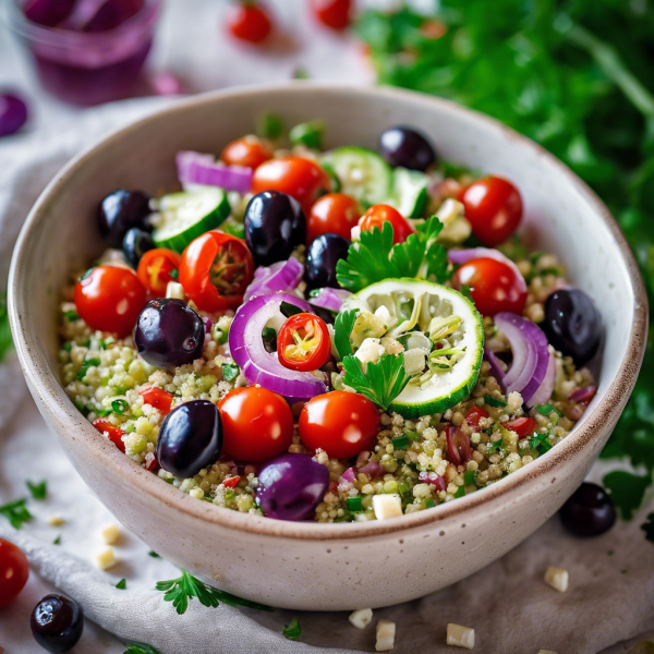 Mediterranean Quinoa Salad