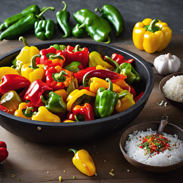 Spicy Bell Pepper Stir-Fry