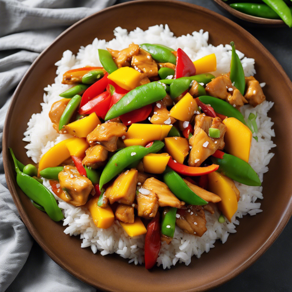 Spicy Mango Chicken Stir-Fry