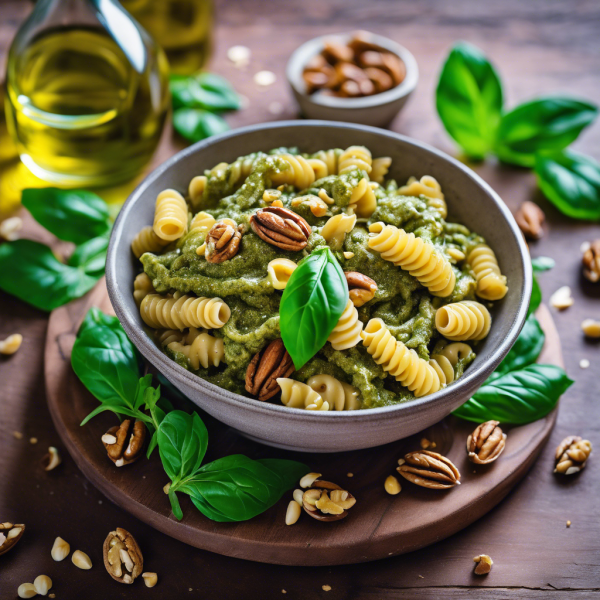 Nutty Pesto Pasta