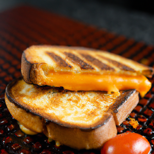 Grilled Cheese & Tomato Sandwich 