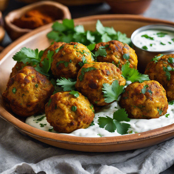 Tandoori Chicken Meatballs