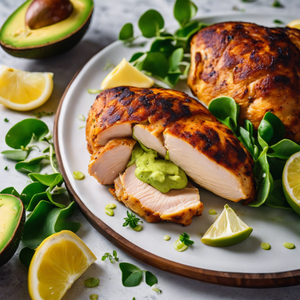 Avocado Stuffed Chicken Breast