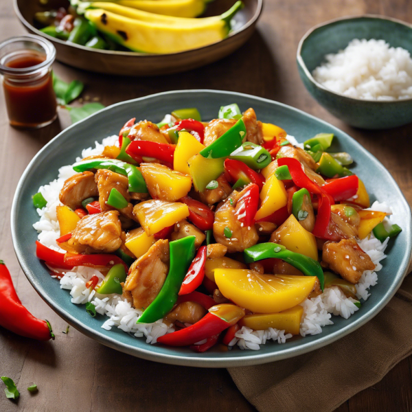 Sweet and Tangy Pineapple Chicken Stir-Fry