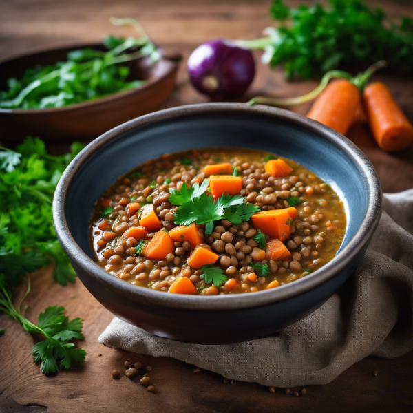 Time Lord's Lentil Stew