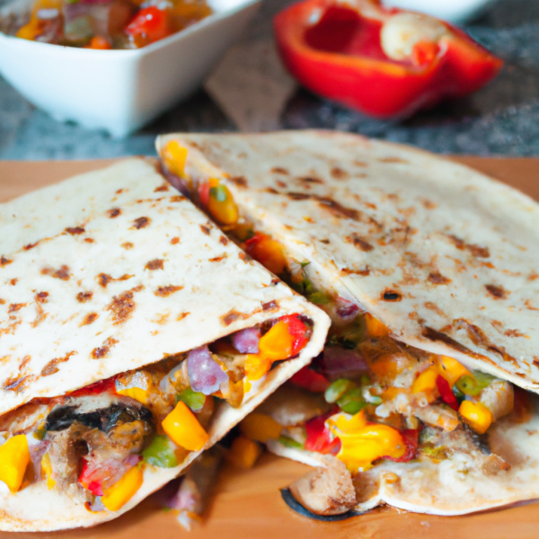 Healthy Veggie Quesadillas