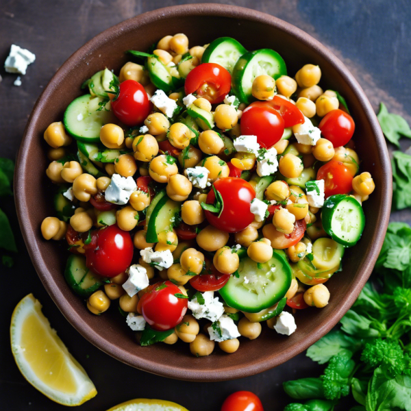 Mediterranean Chickpea Salad