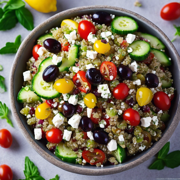 Mediterranean Quinoa Salad