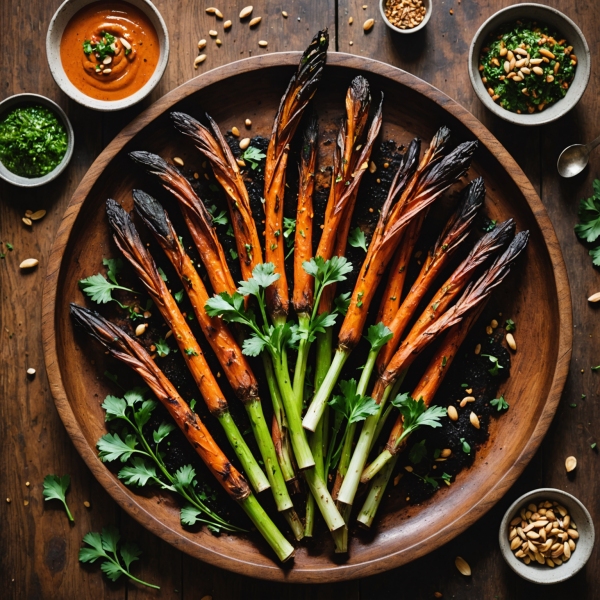 Grilled Calçots with Romesco Sauce