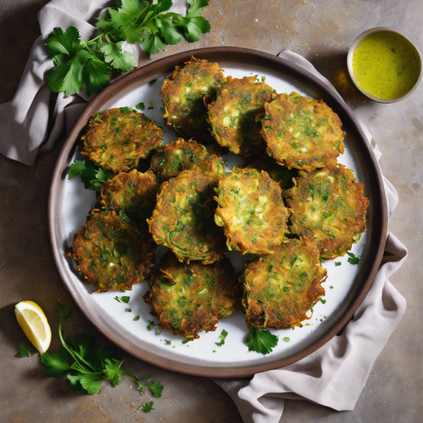 Crispy Zucchini Fritters