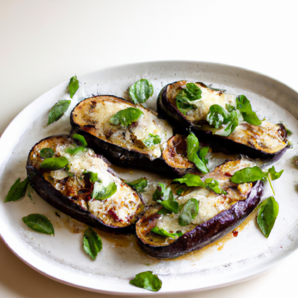 Healthy Baked Eggplant