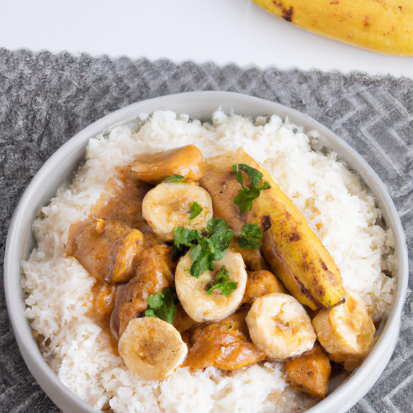 Arabian Chicken and Banana Stew