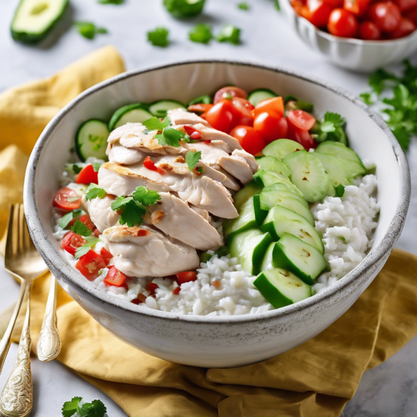 Creamy Yogurt Chicken Bowl