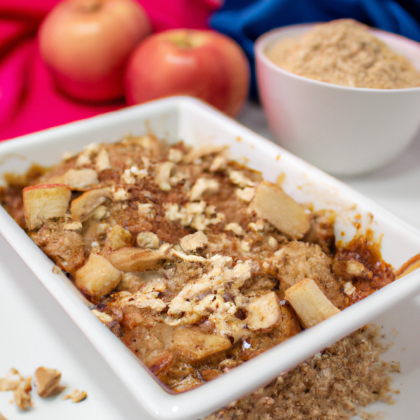 Healthy Apple Cobbler