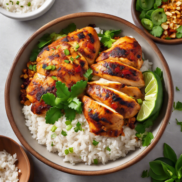 Spiced Chicken and Rice Bowl