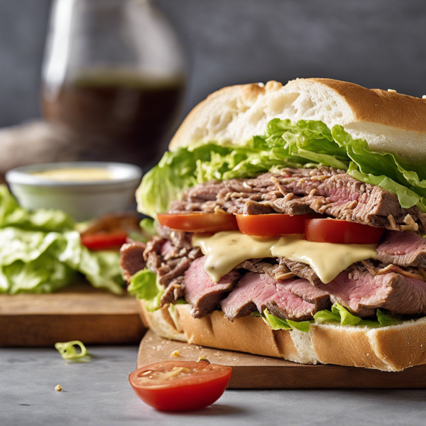 Savory Beef Sandwich