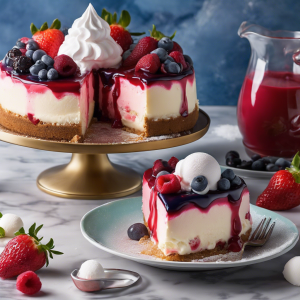 Winter Berry Cheesecake Delight