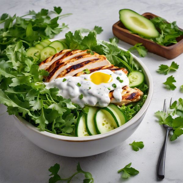 Creamy Yogurt Chicken Bowl