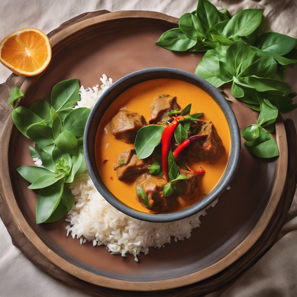 Pork Hock Curry (แกงห็อง ขาหมู)