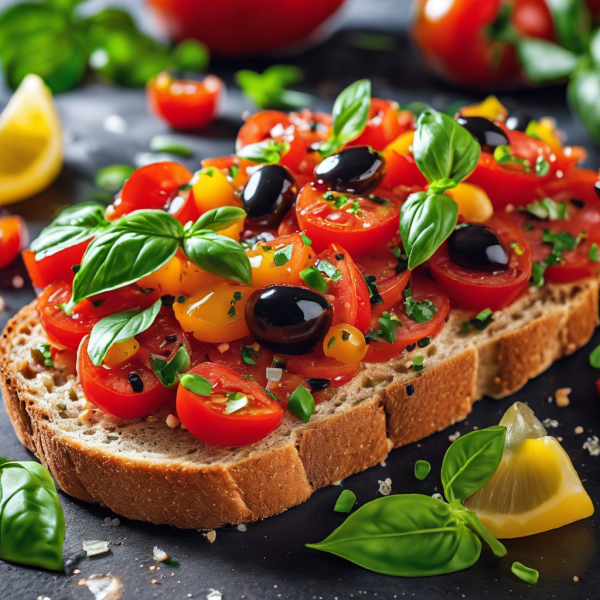 Classic Tomato and Basil Bruschetta