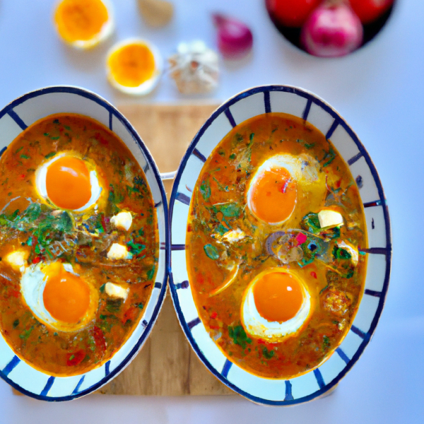 Moroccan Egg Soup