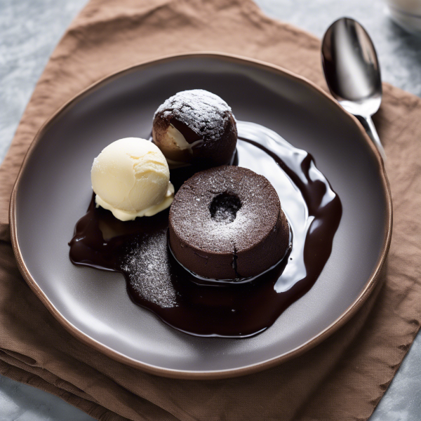 Decadent Chocolate Molten Lava Cake