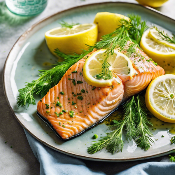 Lemon Herb Grilled Salmon