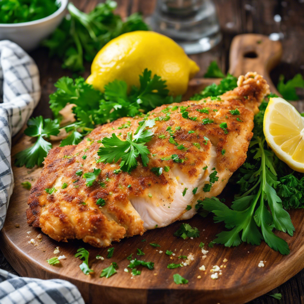 Crispy Parmesan Chicken Breast