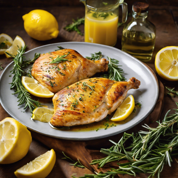 Lemon Herb Chicken Skillet